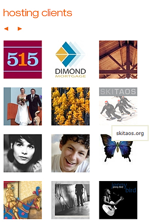 Screenshot of thumbnails